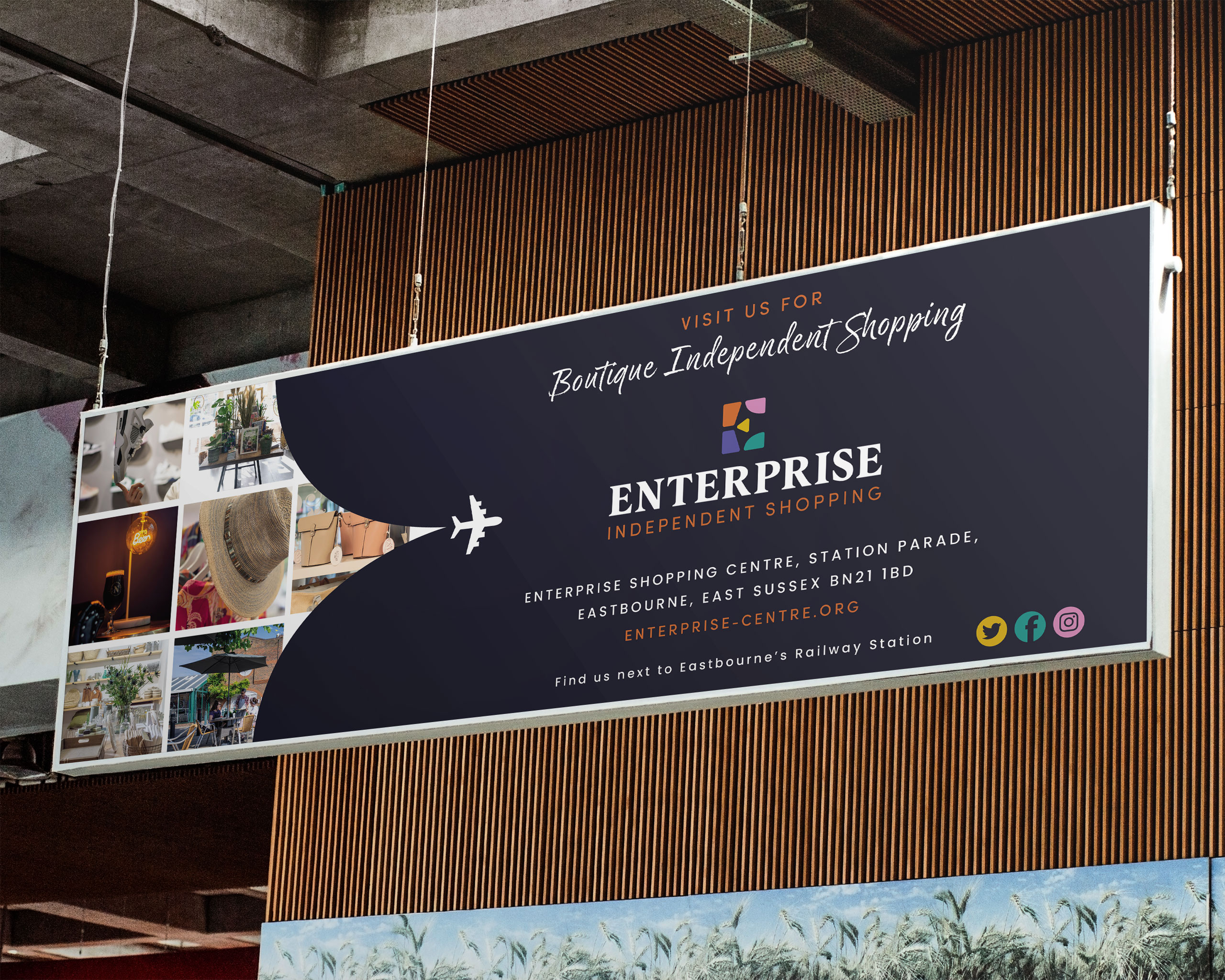 The Enterprise Centre Airbourne Banner