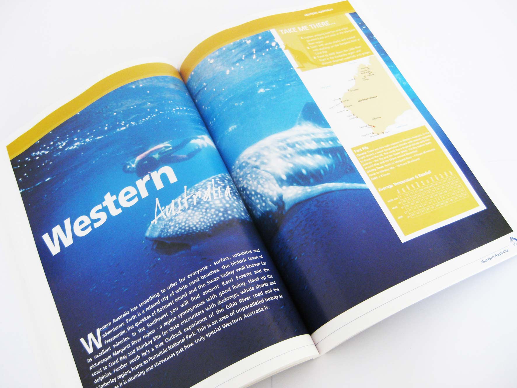 Austravel Brochure Design